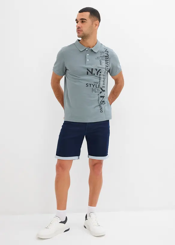 Polo Slim Fit en maille piquée 100% coton, bonprix