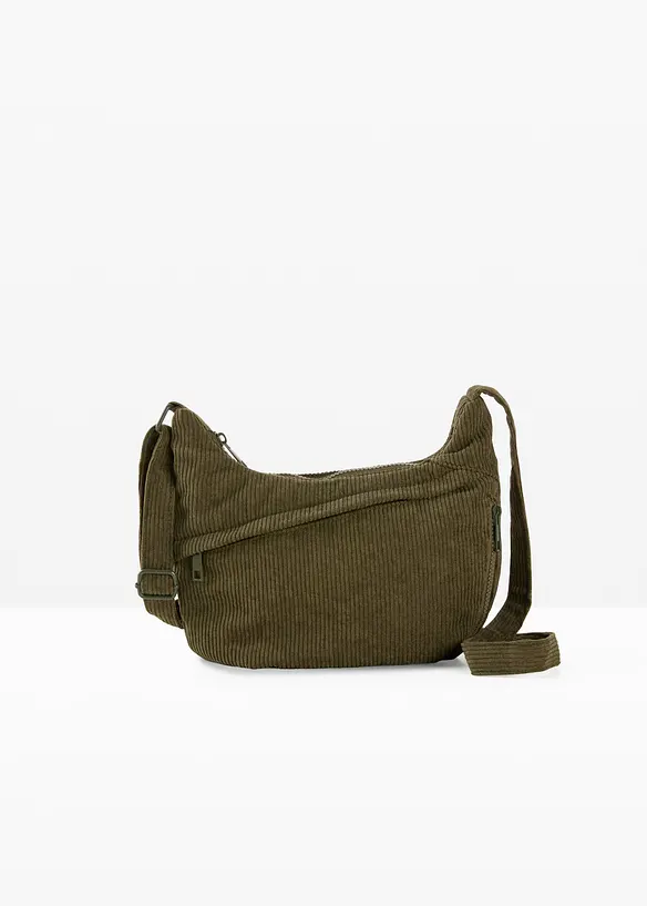Sac à bandoulière en velours côtelé, bonprix