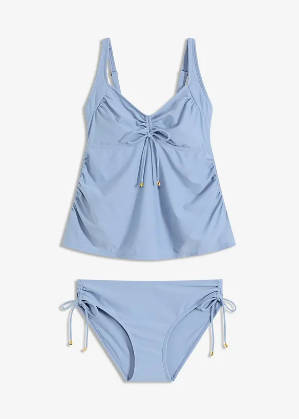 Tankini de grossesse (ens. 2 pces) avec nouettes, bonprix