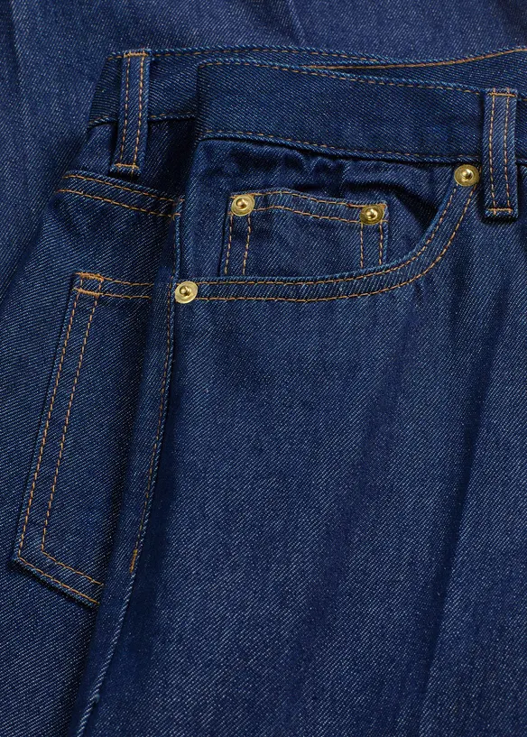 Jean large taille mi-haute, bonprix