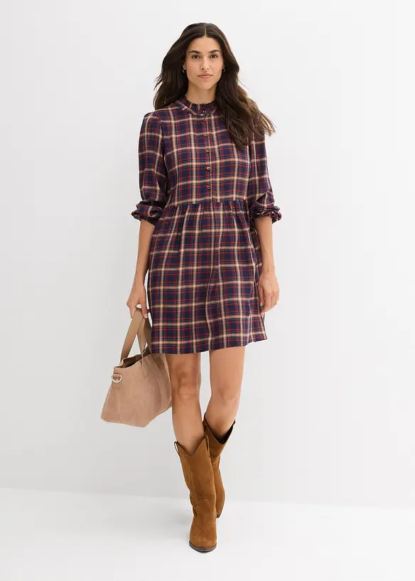 Robe courte en viscose douce, bonprix