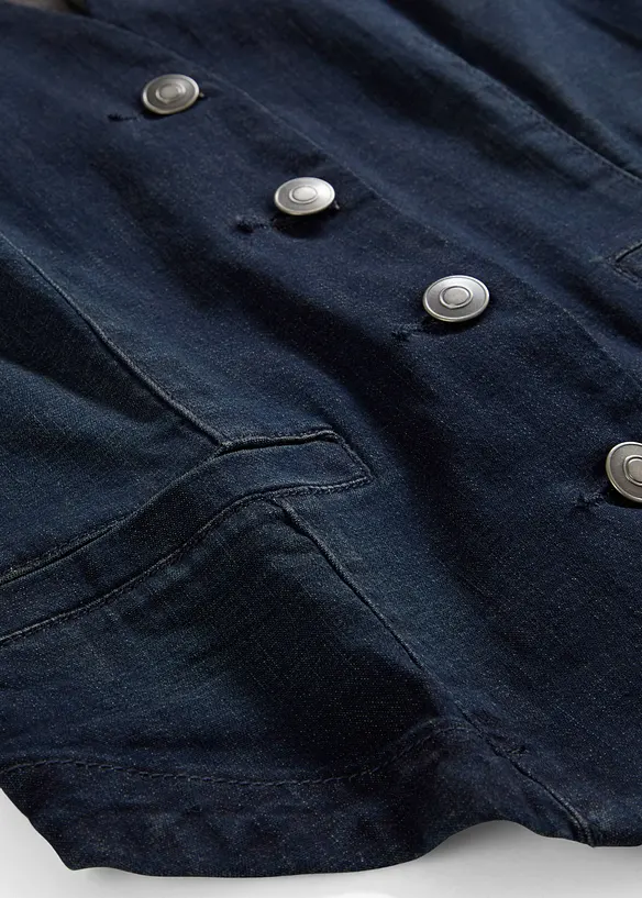 Gilet sans manches en jean, bonprix