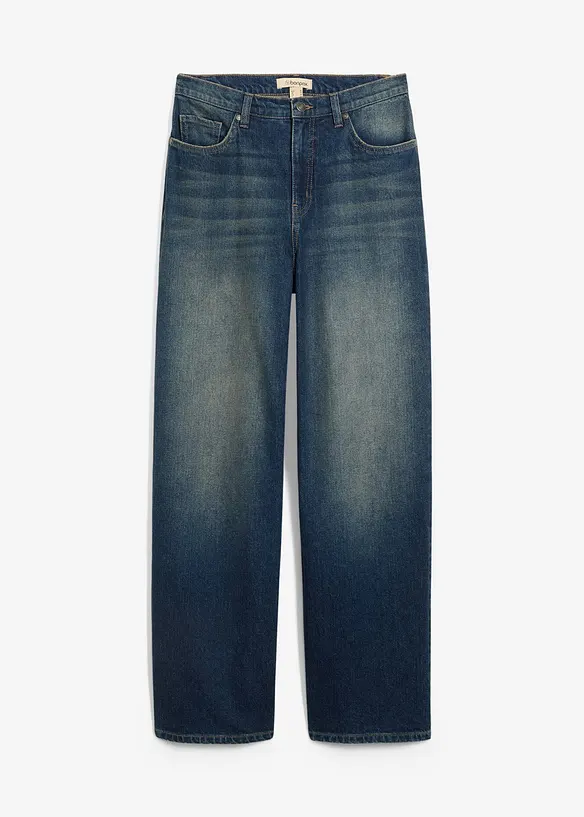 Jean large taille haute, bonprix