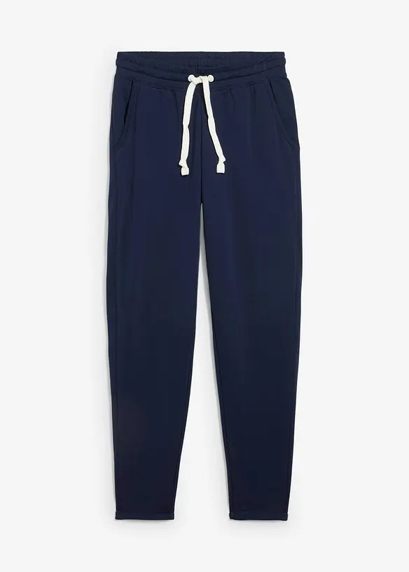 Pantalon en molleton, taille élastiquée, bonprix