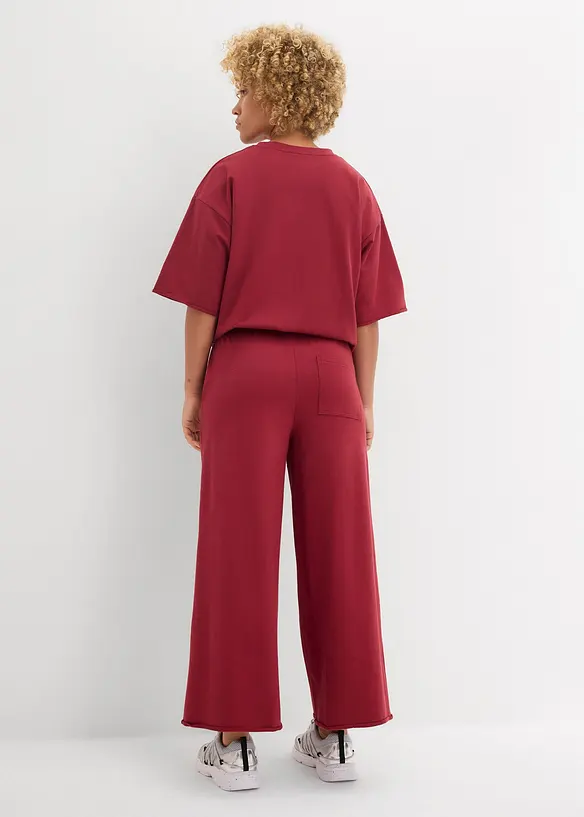 Pantalon 7/8 en molleton, bonprix