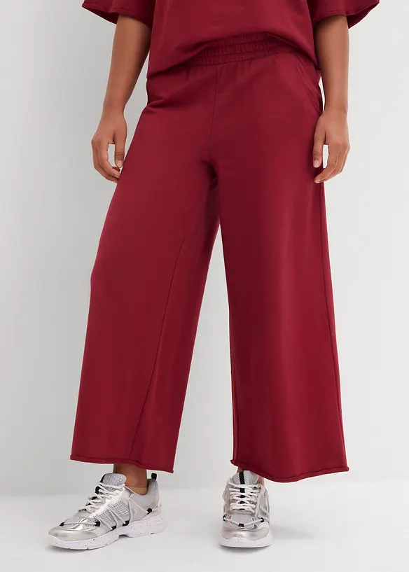 Pantalon 7/8 en molleton, bonprix