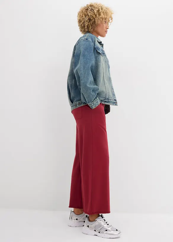Pantalon 7/8 en molleton, bonprix