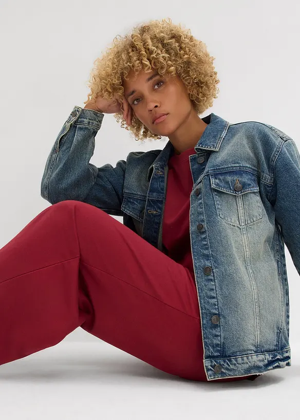 Pantalon 7/8 en molleton, bonprix