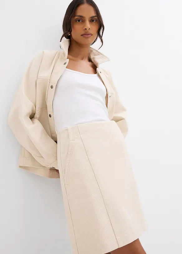 Jupe twill, bonprix