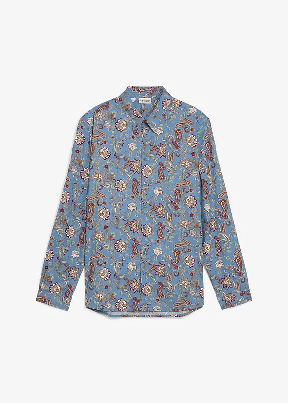 Chemise habillée 100% coton, slim, bonprix