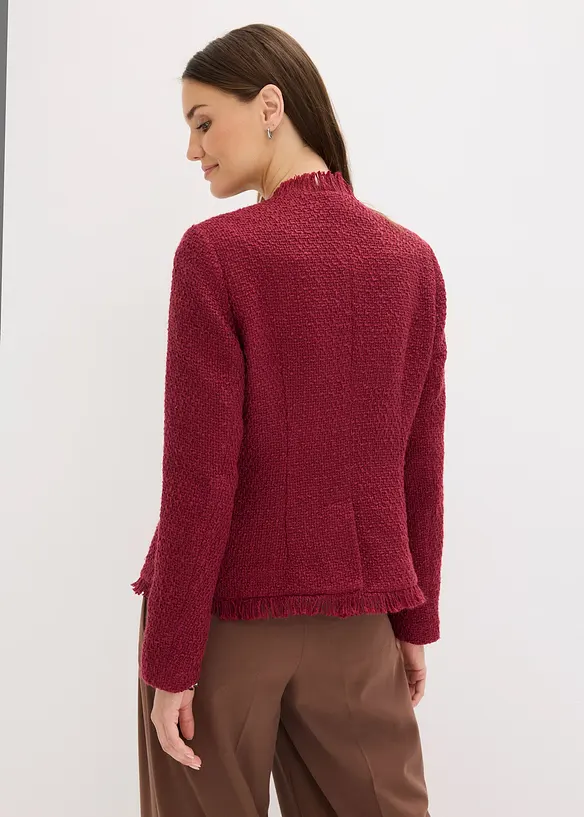 Veste en maille bouclette, bonprix