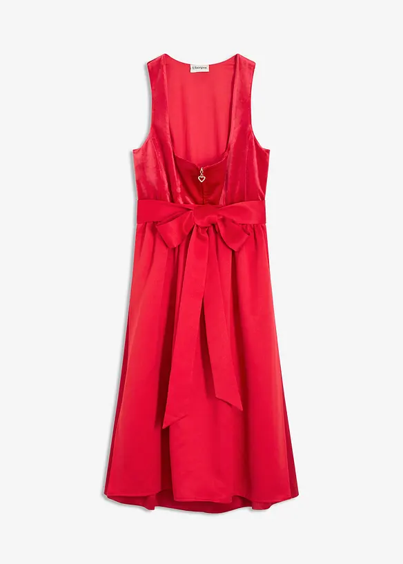 Dirndl avec velours, longueur midi (ens. 2 pces), bonprix