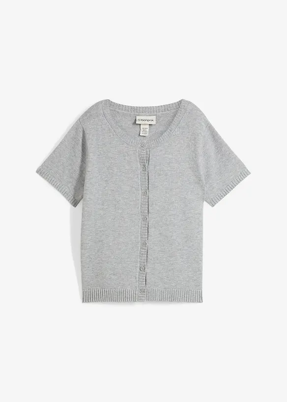 Gilet manches courtes en maille, bonprix