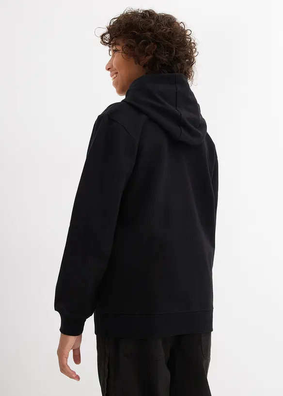 Sweat à capuche 100% coton, bonprix