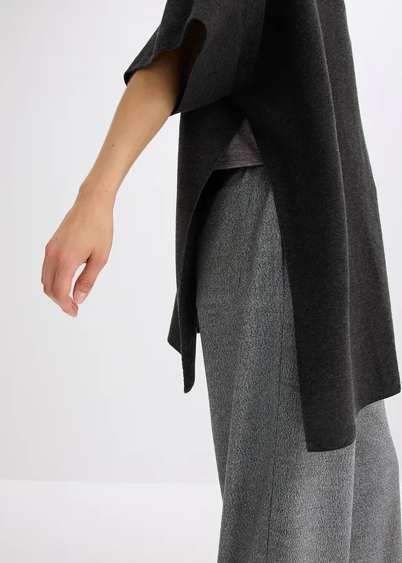 Cape oversize en maille, bonprix