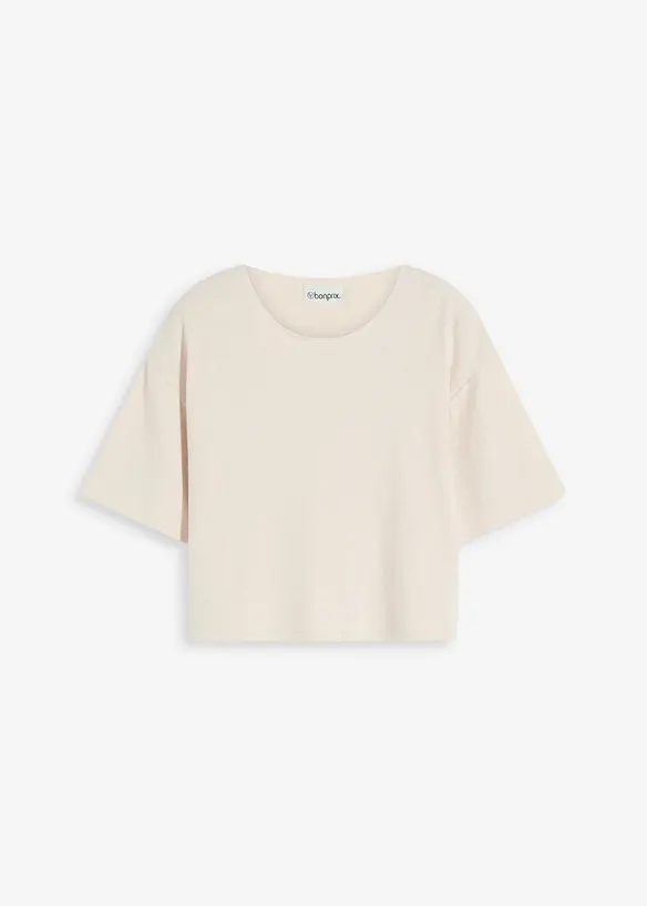 T-shirt court et boxy, bonprix