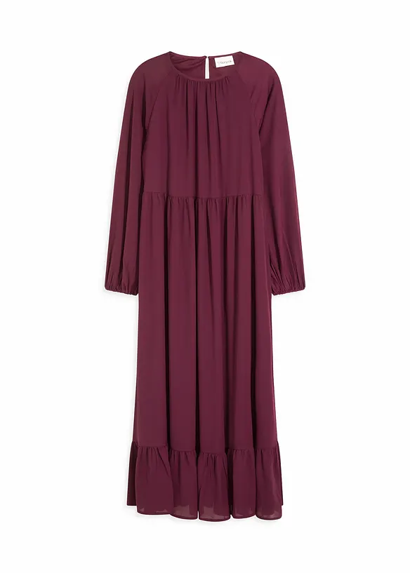 Robe longue en mousseline, bonprix