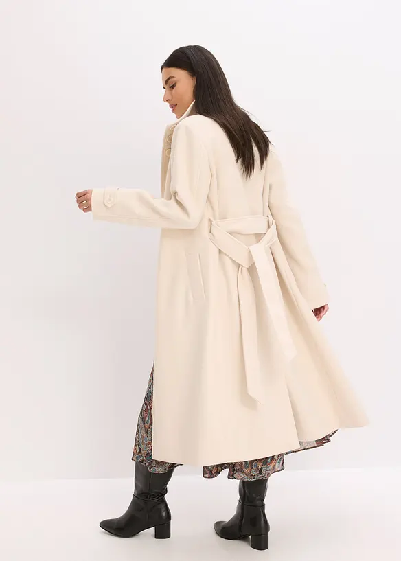 Manteau aspect laine, bonprix