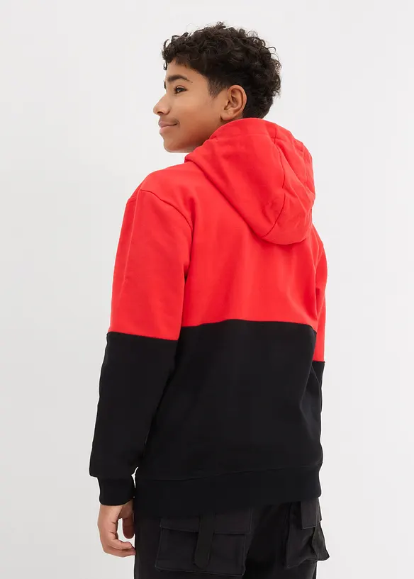 Sweat à capuche 100% coton, bonprix