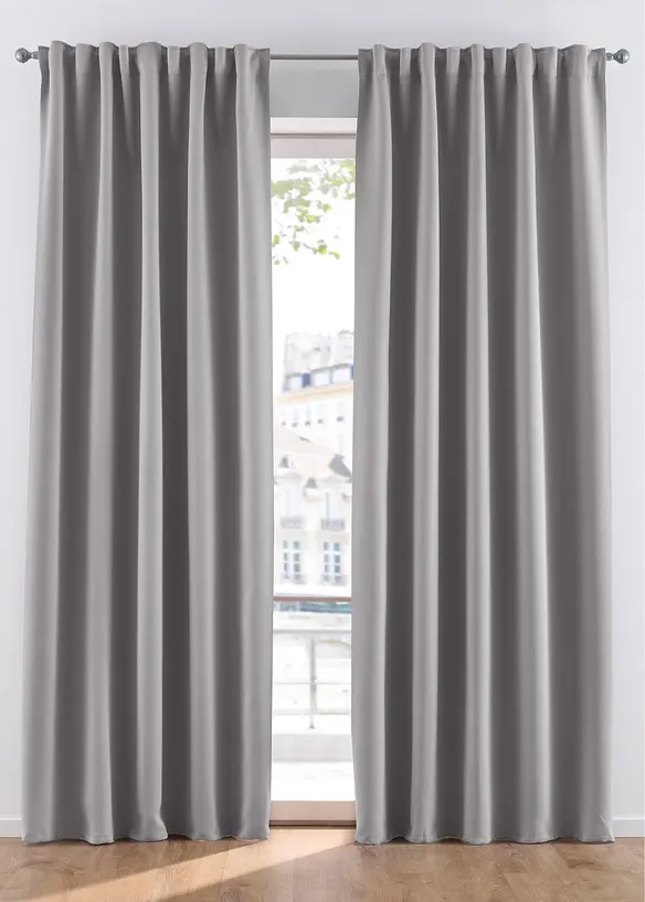 Rideau occultant (1 pce), taille normale et XXL, bonprix