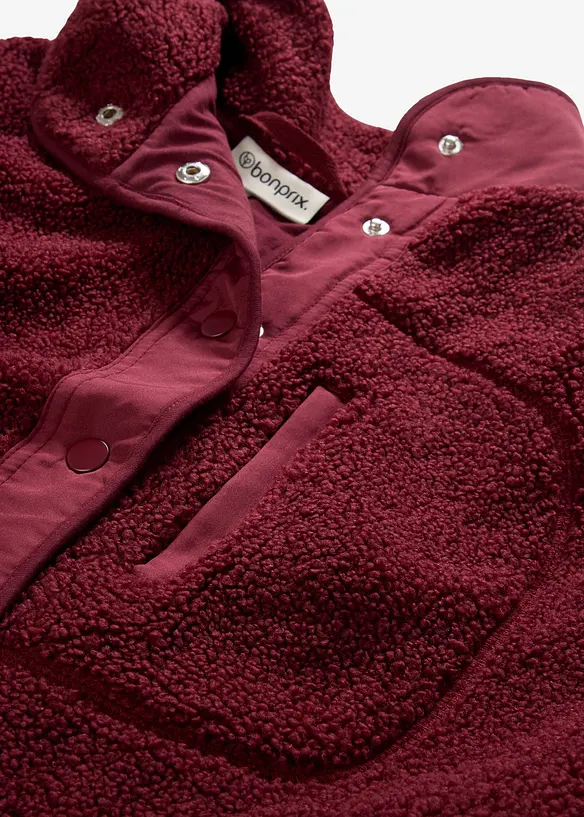 Veste de grossesse et de portage 3en1 en polaire peluche, bonprix