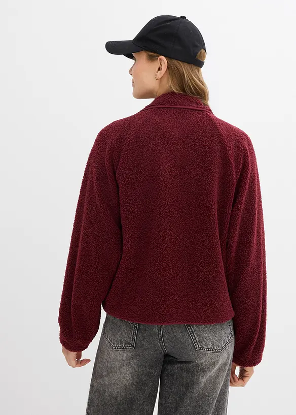 Veste de grossesse et de portage 3en1 en polaire peluche, bonprix