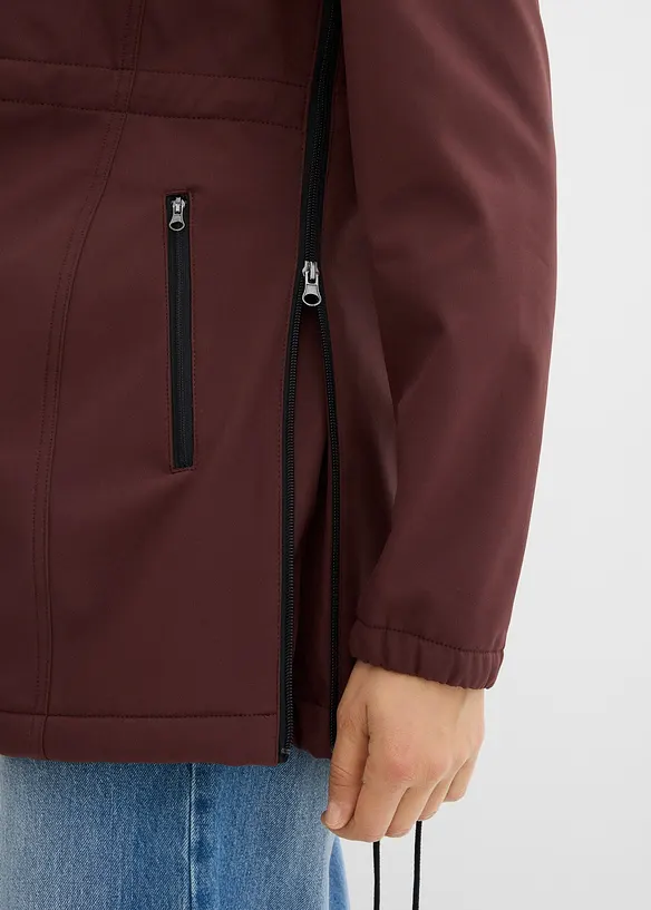 Veste softshell de grossesse et de portage, taille ajustable, bonprix