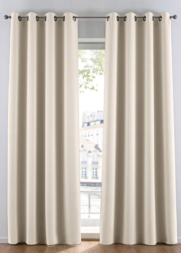 Rideau occultant (1 pce), taille normale et XXL, bonprix