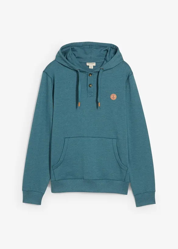 Sweat à capuche à intérieur gratté doux, bonprix