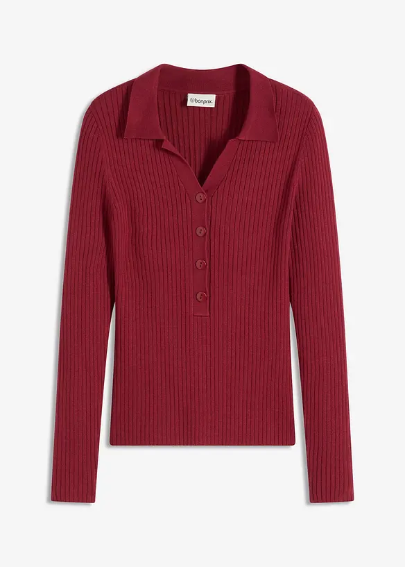 Pull doux en fine maille, viscose majoritaire, bonprix