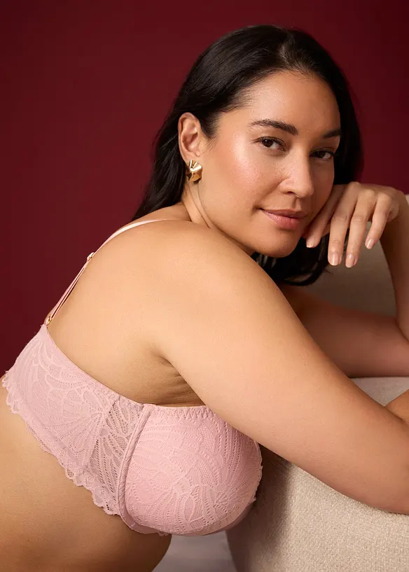 Soutien-gorge à coques en dentelle, bonprix