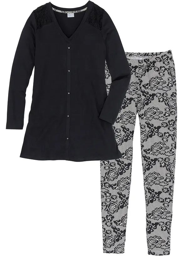 Pyjama avec legging, bonprix