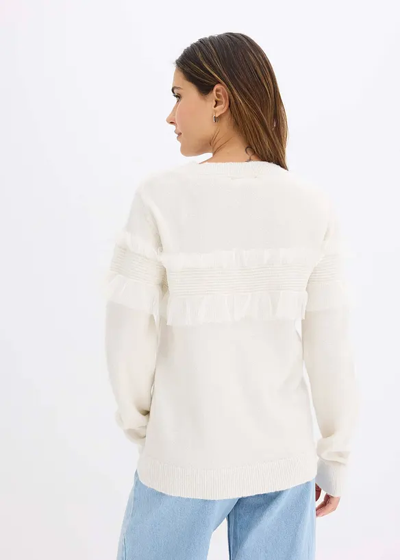 Pull à volants, bonprix