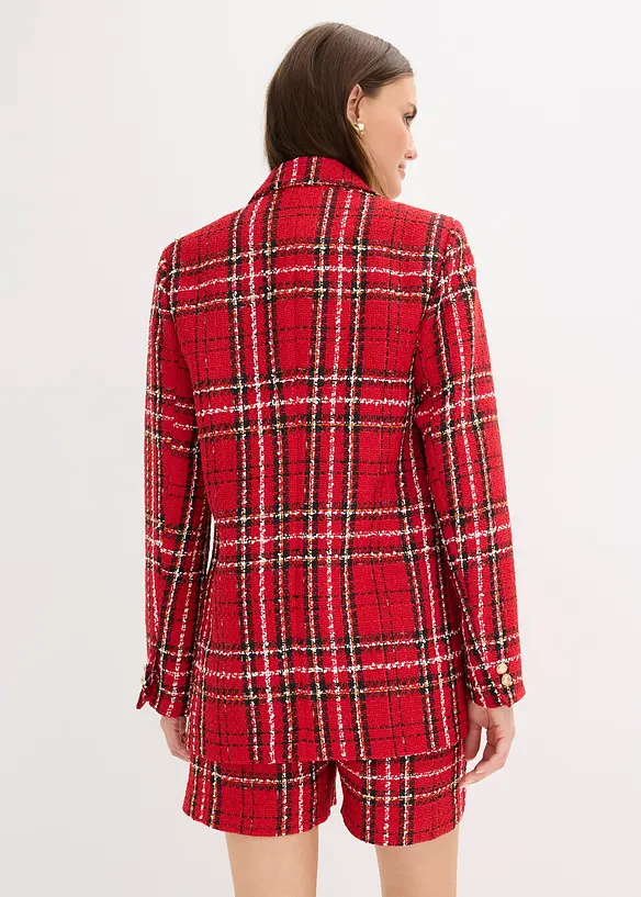 Blazer en maille bouclette, bonprix