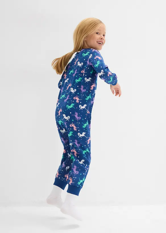 Combipyjama fille + combipyjama poupée (Ens. 2 pces.), bonprix