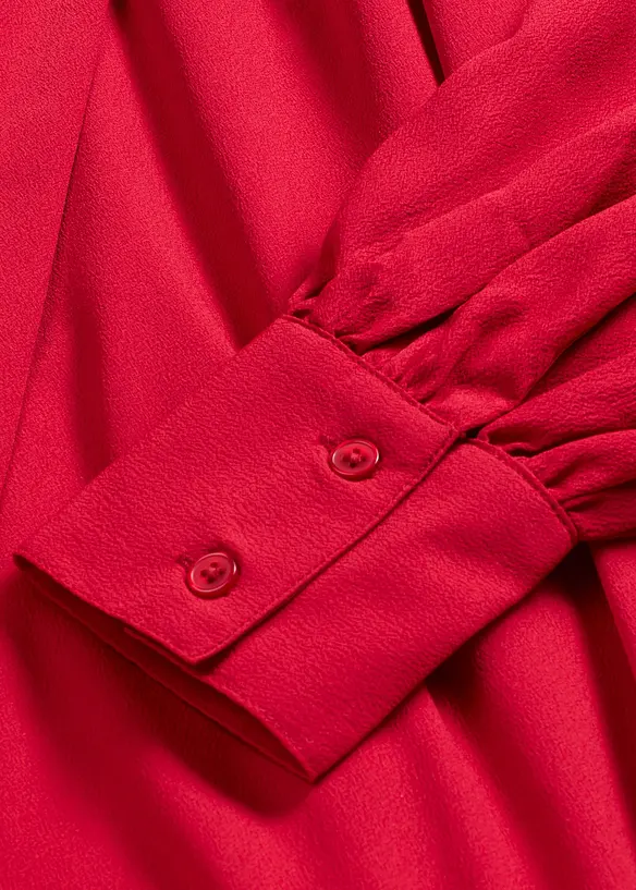 Robe blouse à lavallière, bonprix