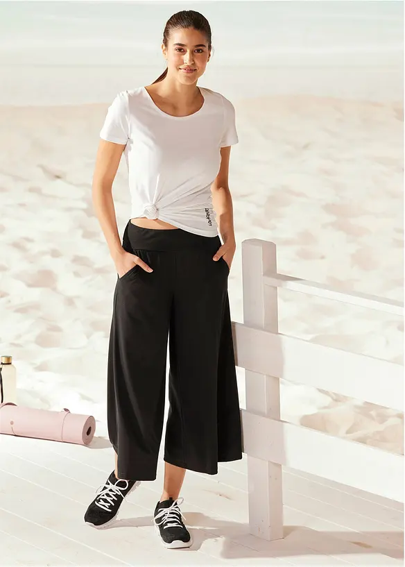 Jupe-culotte fluide et ample, bonprix