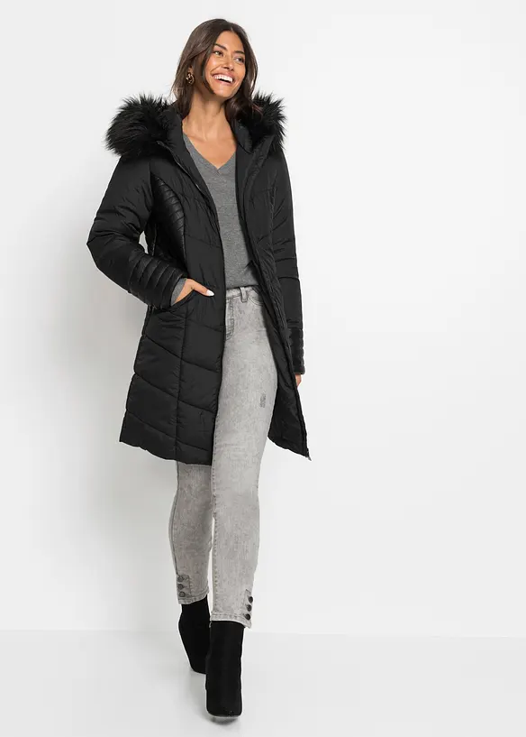 Manteau matelassé en polyester recyclé, bonprix
