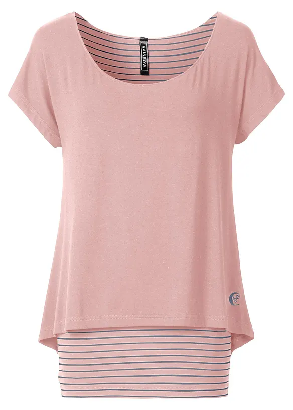 T-shirt 2 en 1, bonprix