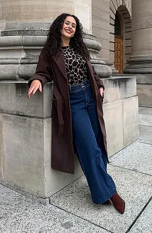 Tendance - Pull jacquard - noir léopard