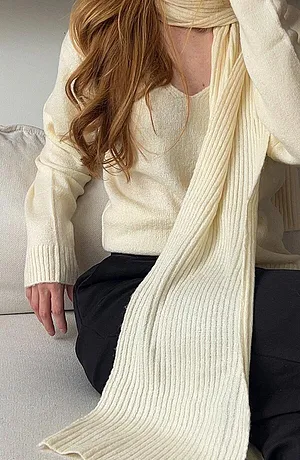 Femme - Pull - ivoire