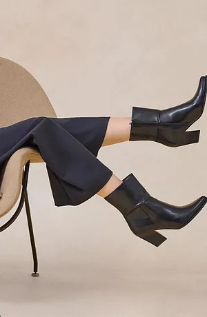 Femme - Bottines - noir
