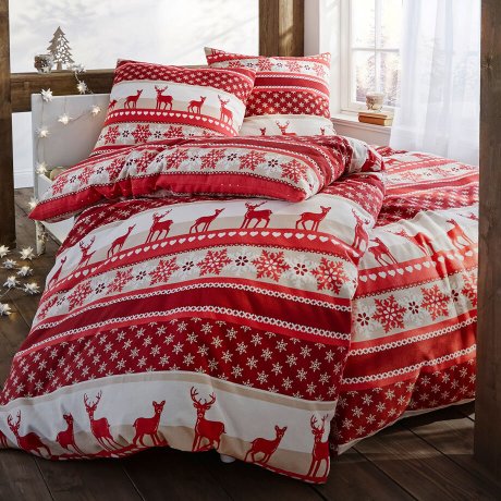 Maison - Noël - Déco et textiles de Noël - Linge de lit 