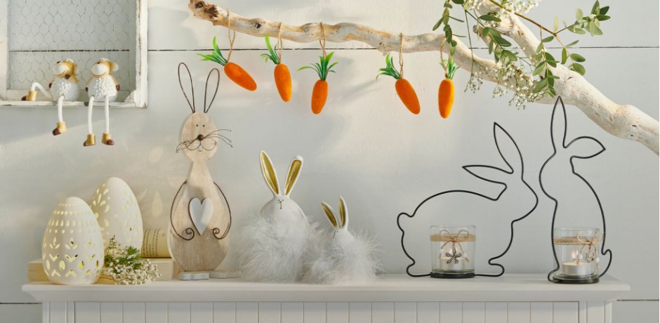 Maison & Jardin - Idées maison - Décoration de printemps et de Pâques à partir de 6,99 €