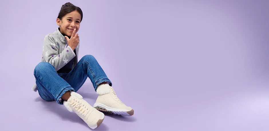 Enfant - Veste polaire - gris clair chiné imprimé