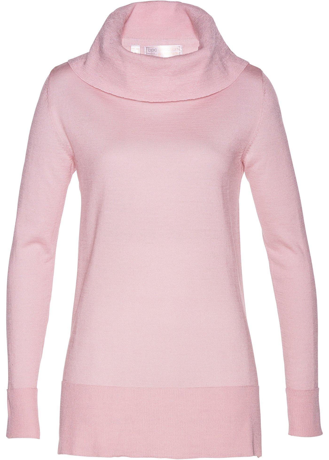 pull ample col roul� femme