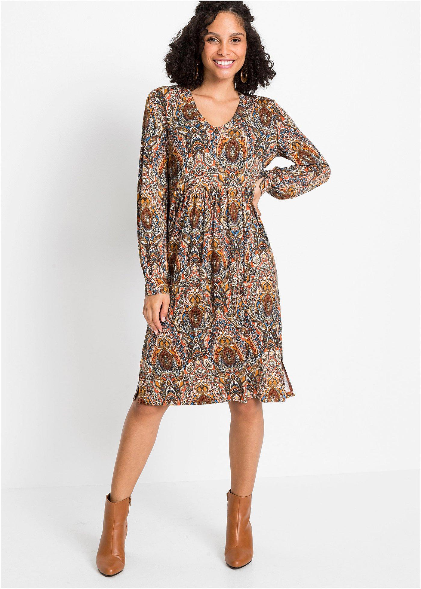 paisley print robe