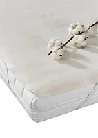 Protège-matelas en coton gratté 2 faces avec élastiques, bonprix