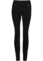 Pantalon extensible en bengaline, taille courte, bonprix