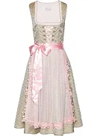 Dirndl avec perles (ens. 2 pces), bonprix